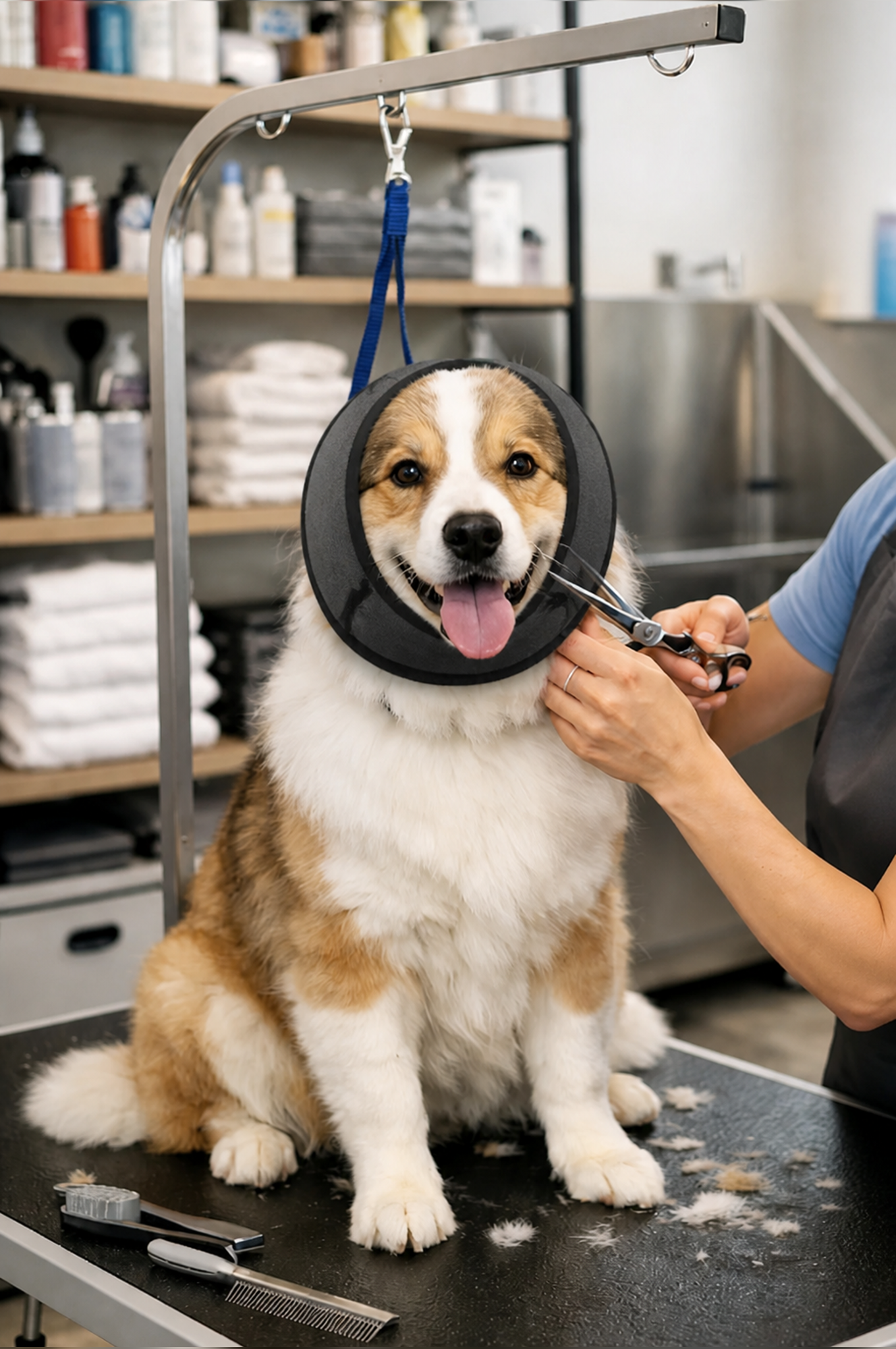 Peluquería y veterinario